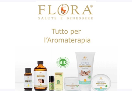 FLORA:  primi in Italia e da sempre i numeri uno nell'Aromaterapia
