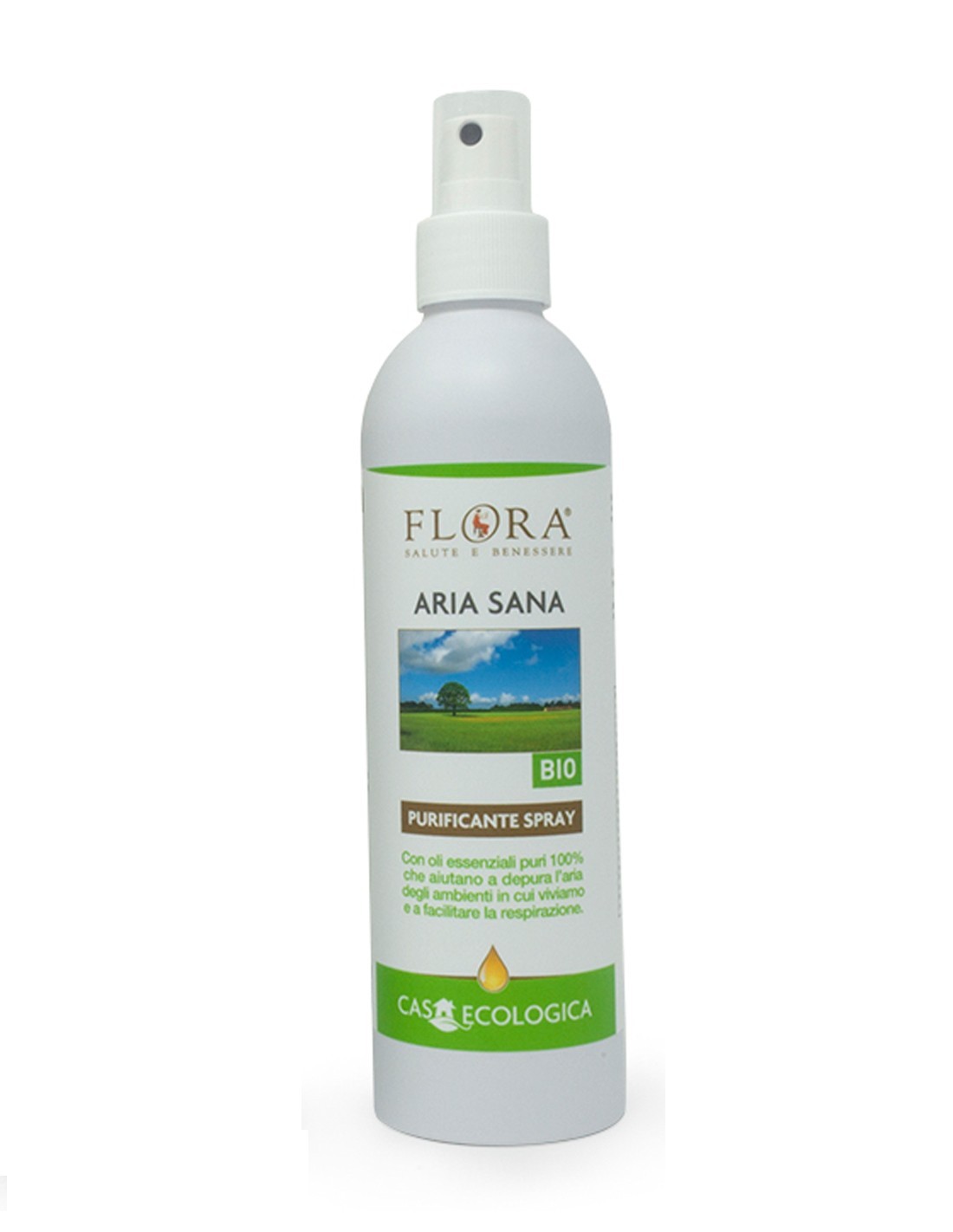 Aria Sana, spray purificante, con oli essenziali puri 100%.