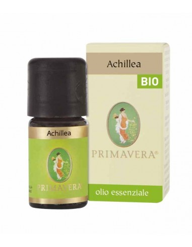 olio essenziale di achillea Achillea millefolium proveniente da coltivazioni biologiche certificate