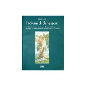 libro di aromaterapia sull'uso degli oli essenziali