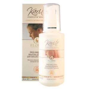 peeling viso rivitalizzante con burro di karité e oli essenziali.